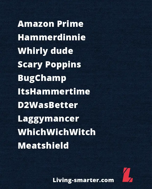 List of funny and cool names for Diablo Immortal